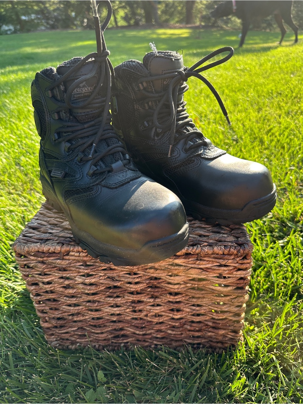Thorogood Deuce Waterproof Tactical Lace-Up Boots composite toe slip resistant